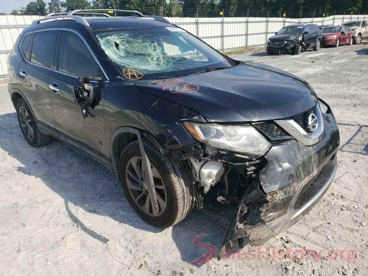 5N1AT2MT0GC877491 2016 NISSAN ROGUE