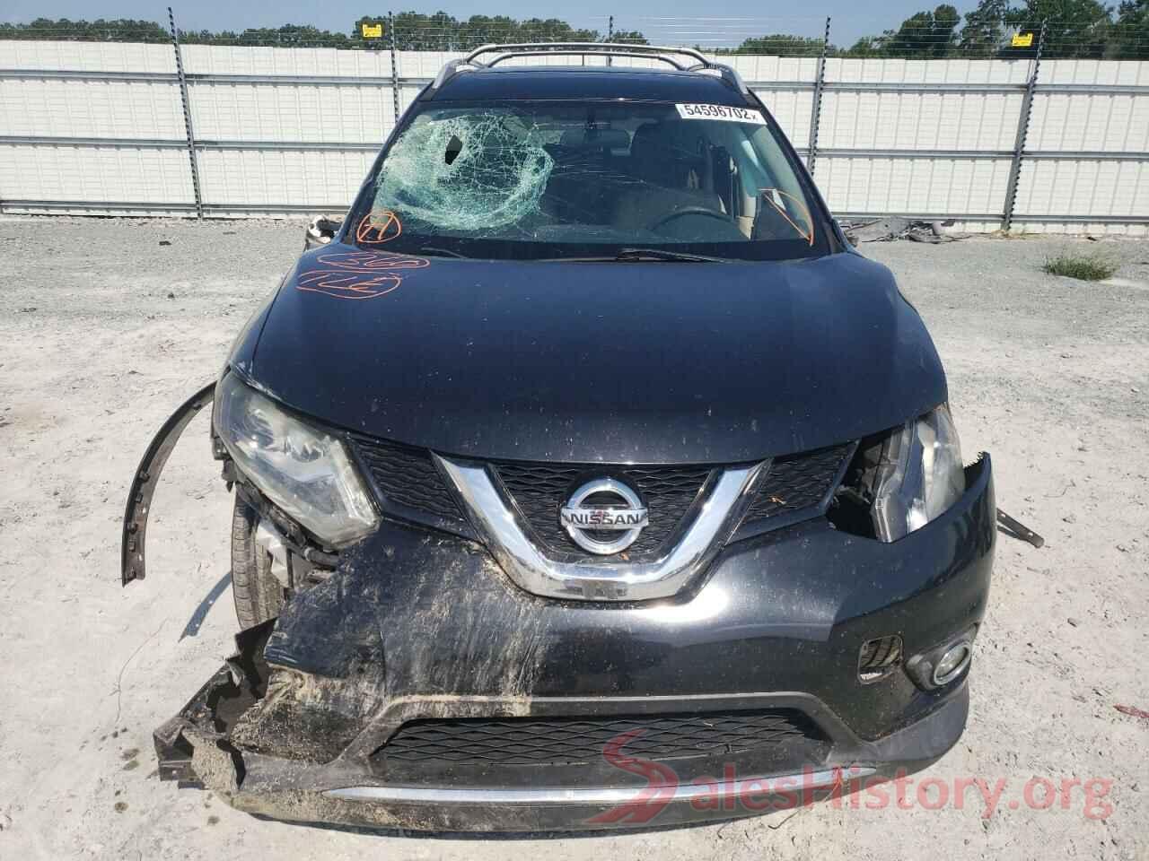 5N1AT2MT0GC877491 2016 NISSAN ROGUE