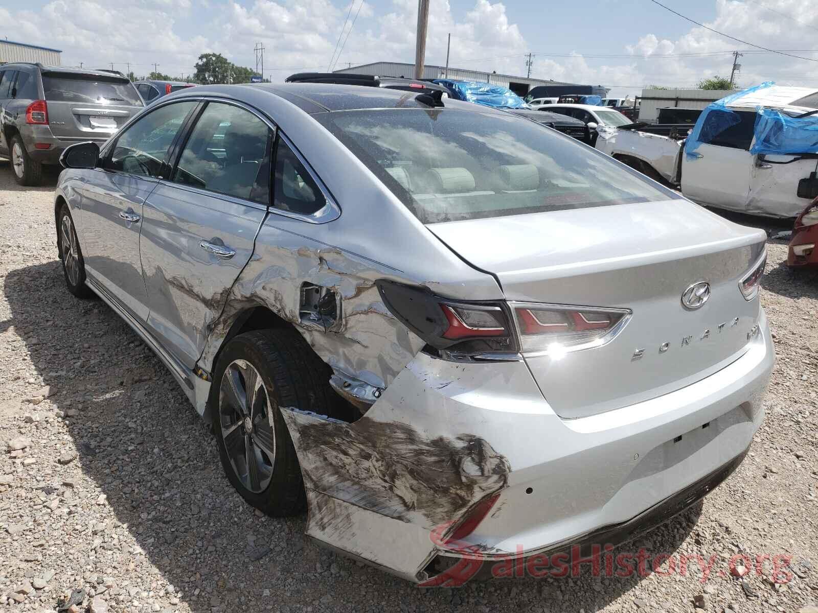 KMHE34L32KA092781 2019 HYUNDAI SONATA