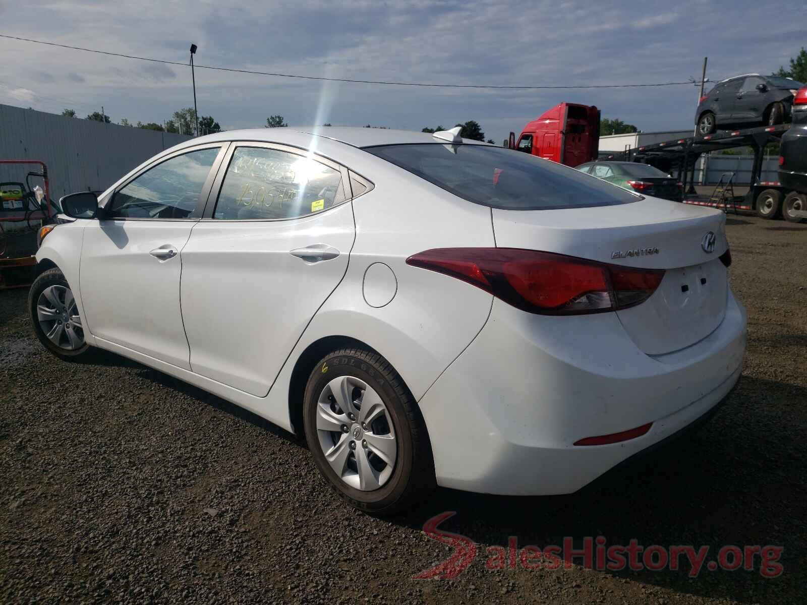 5NPDH4AE5GH762734 2016 HYUNDAI ELANTRA