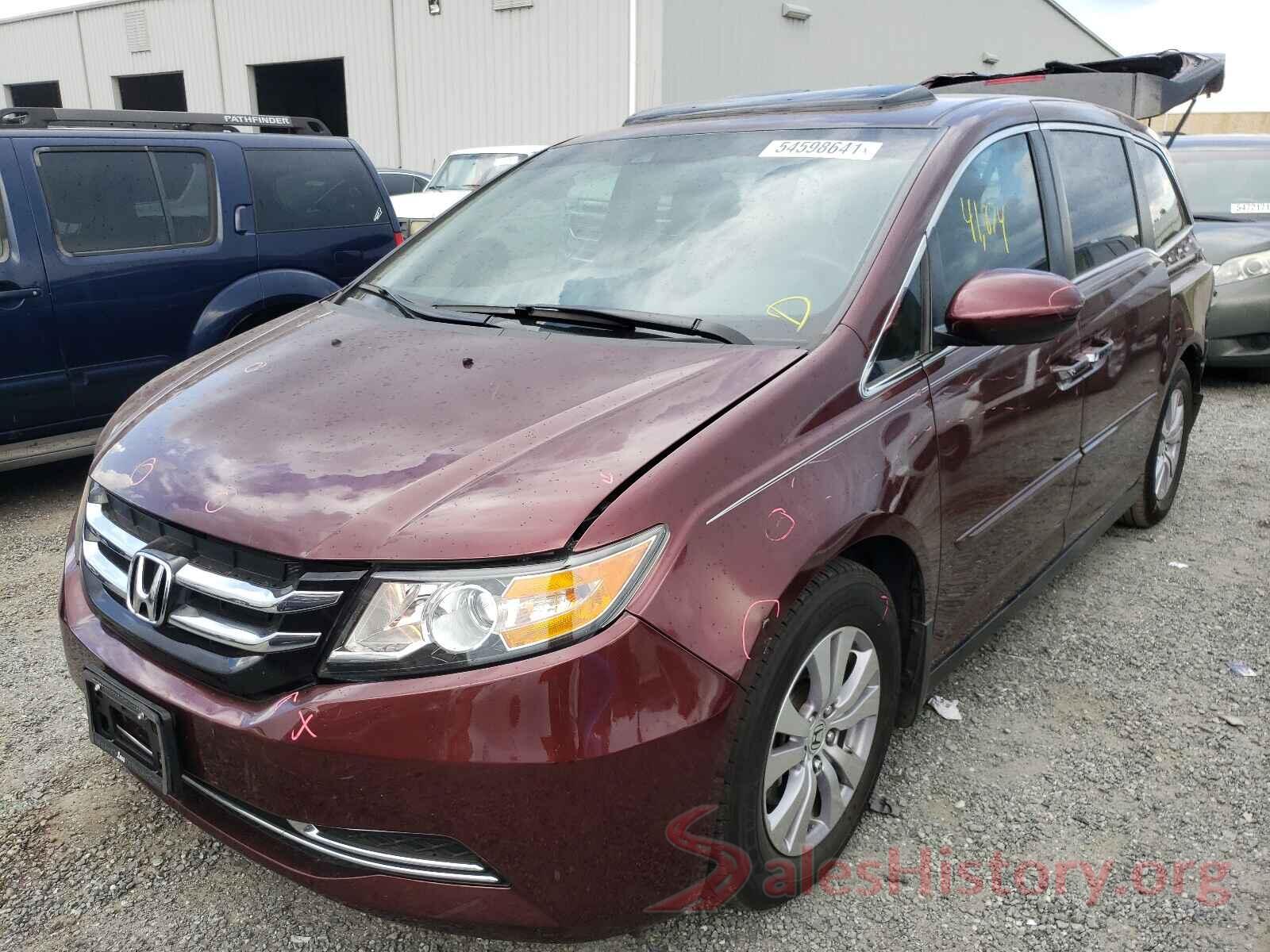 5FNRL5H67GB043153 2016 HONDA ODYSSEY