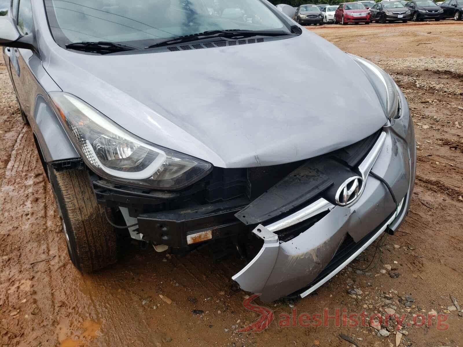 5NPDH4AEXGH748506 2016 HYUNDAI ELANTRA