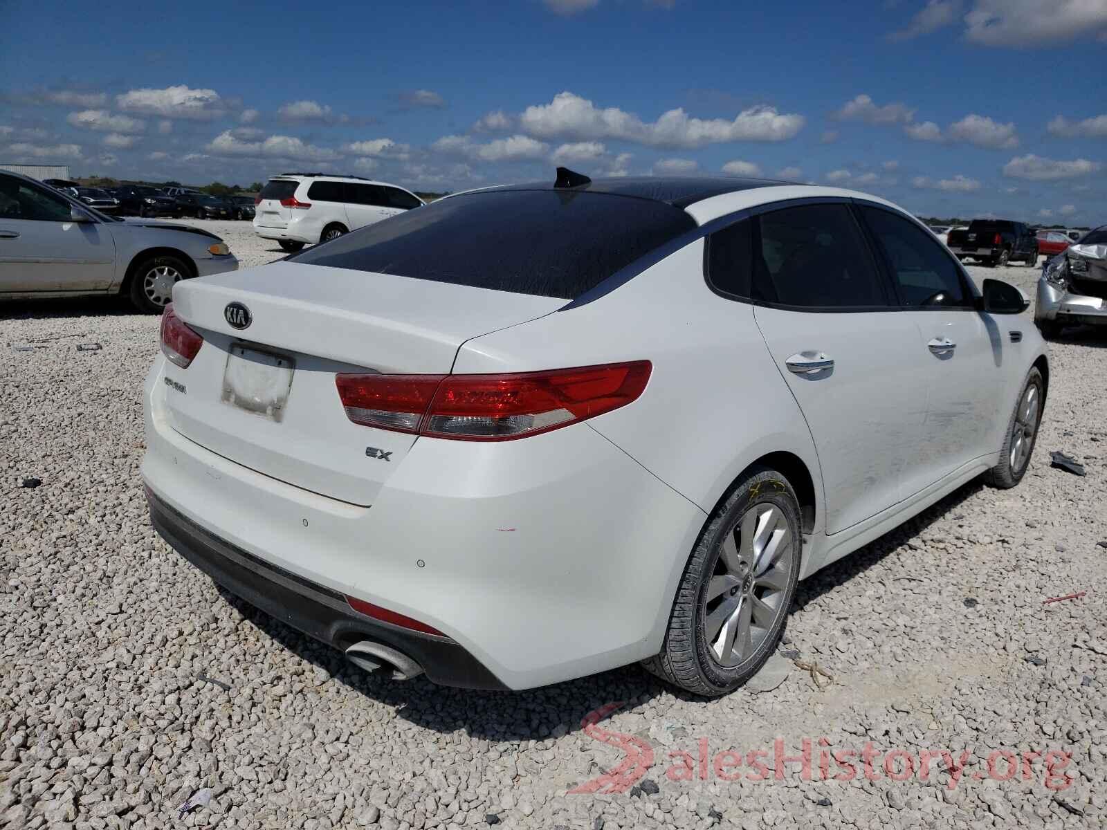 5XXGU4L38GG103935 2016 KIA OPTIMA