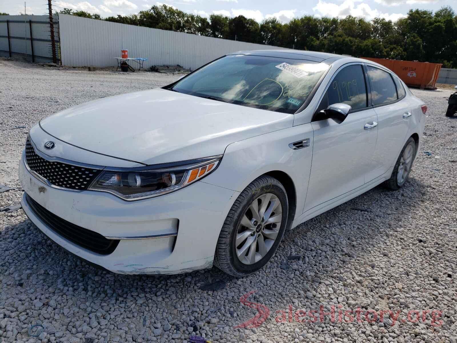 5XXGU4L38GG103935 2016 KIA OPTIMA