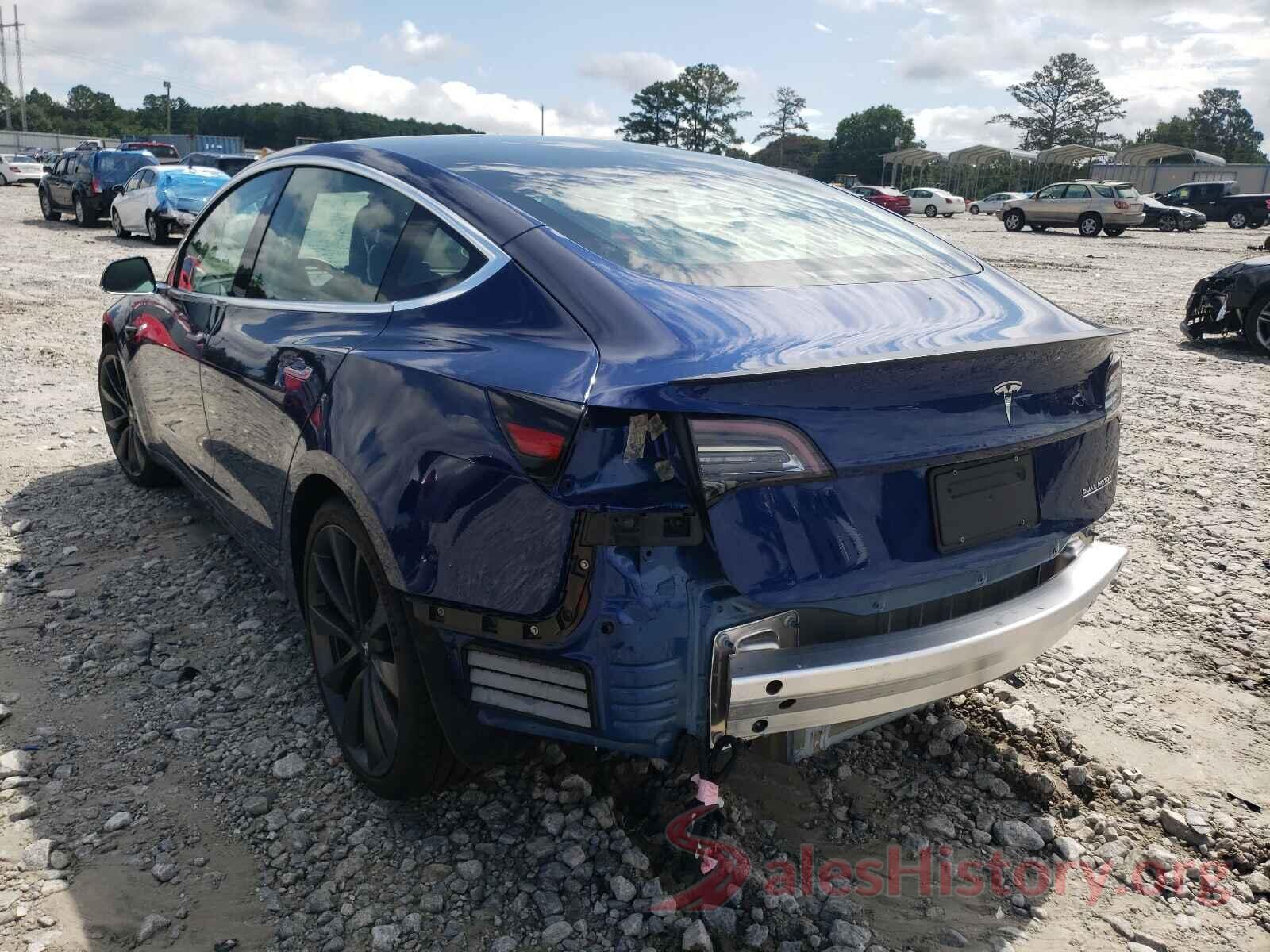 5YJ3E1EC3LF603117 2020 TESLA MODEL 3