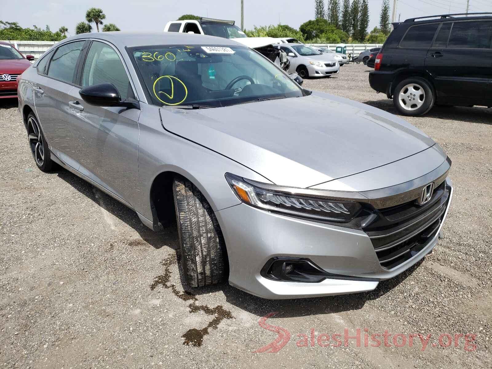 1HGCV1F43MA011350 2021 HONDA ACCORD