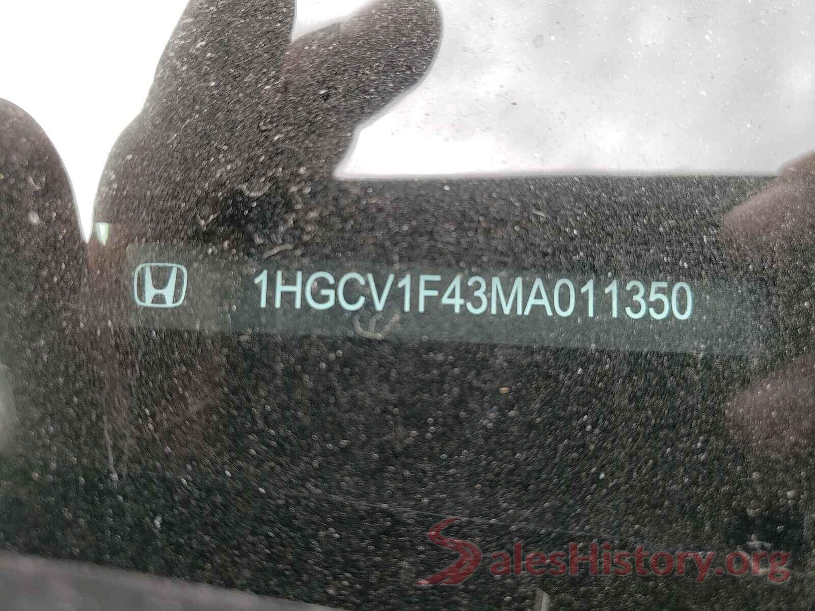 1HGCV1F43MA011350 2021 HONDA ACCORD