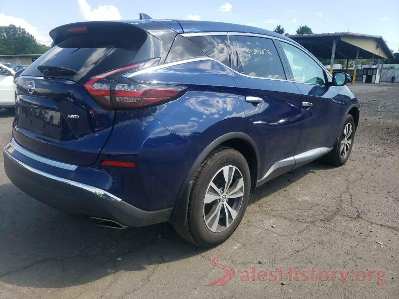 5N1AZ2MS5KN153332 2019 NISSAN MURANO