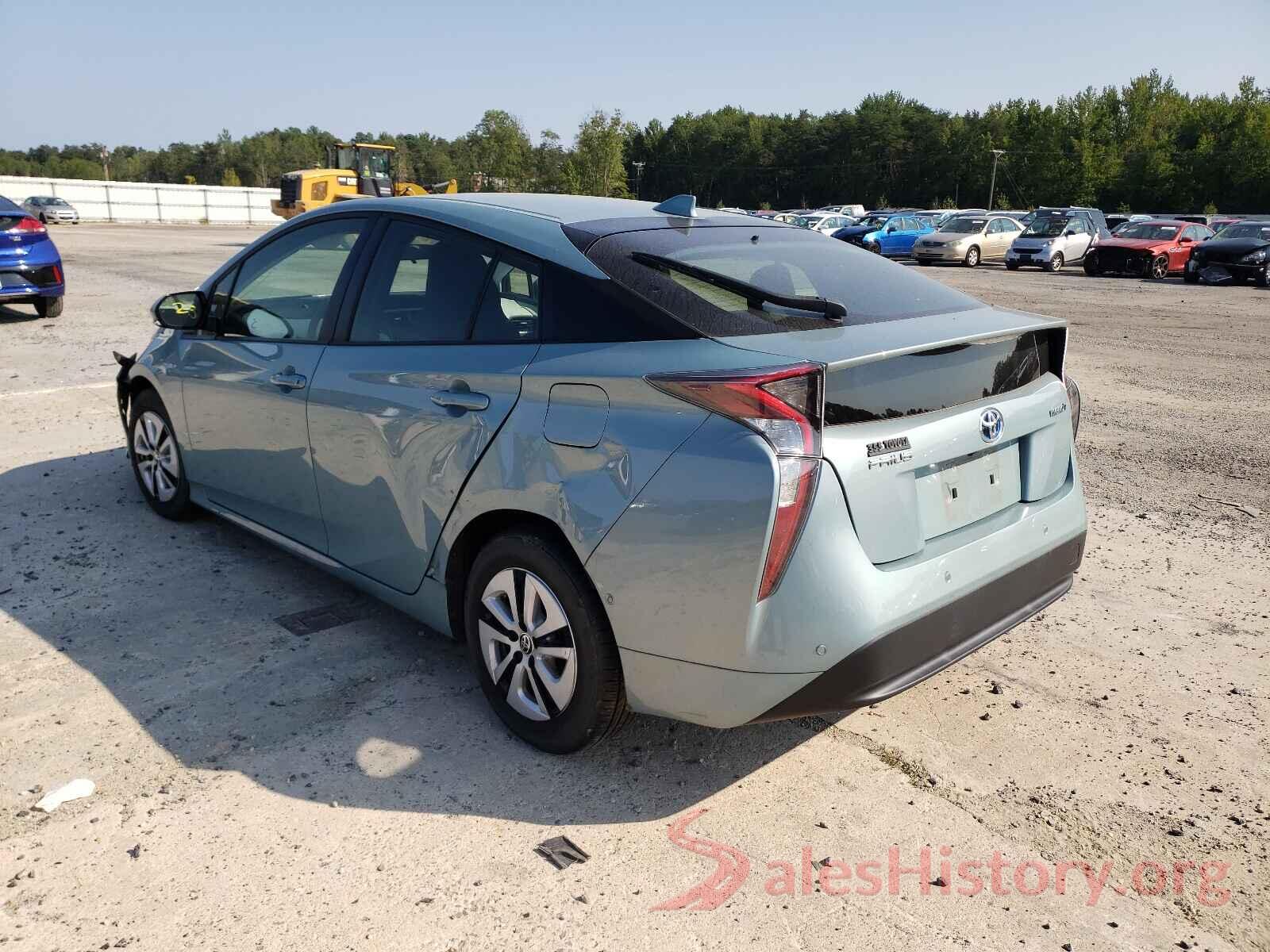 JTDKBRFU0H3045659 2017 TOYOTA PRIUS