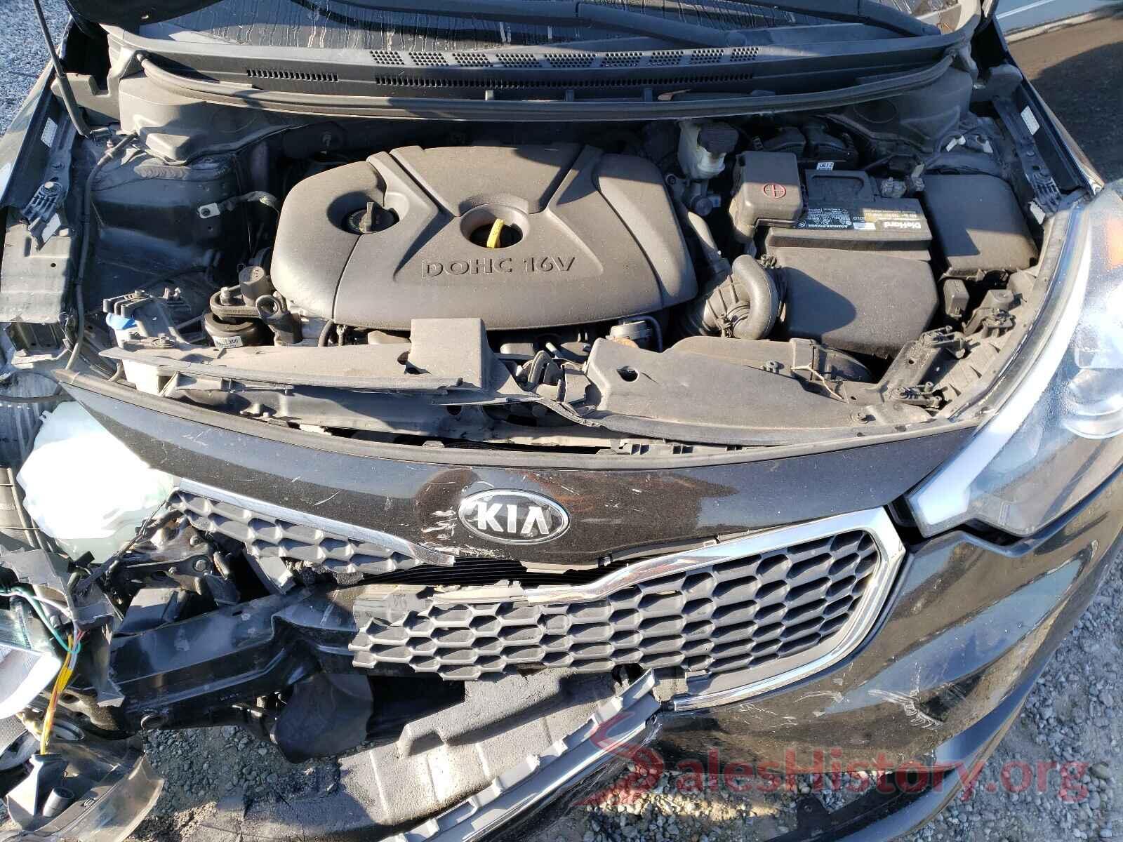 KNAFK4A65G5491870 2016 KIA FORTE