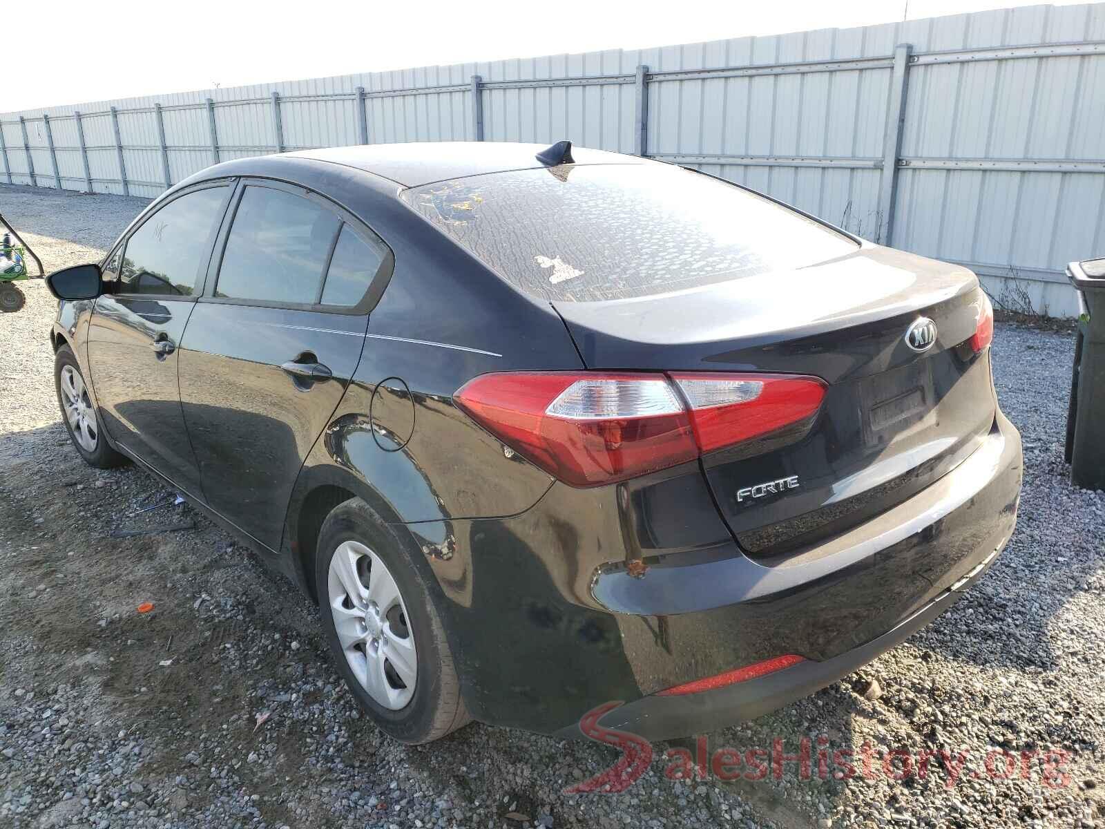 KNAFK4A65G5491870 2016 KIA FORTE