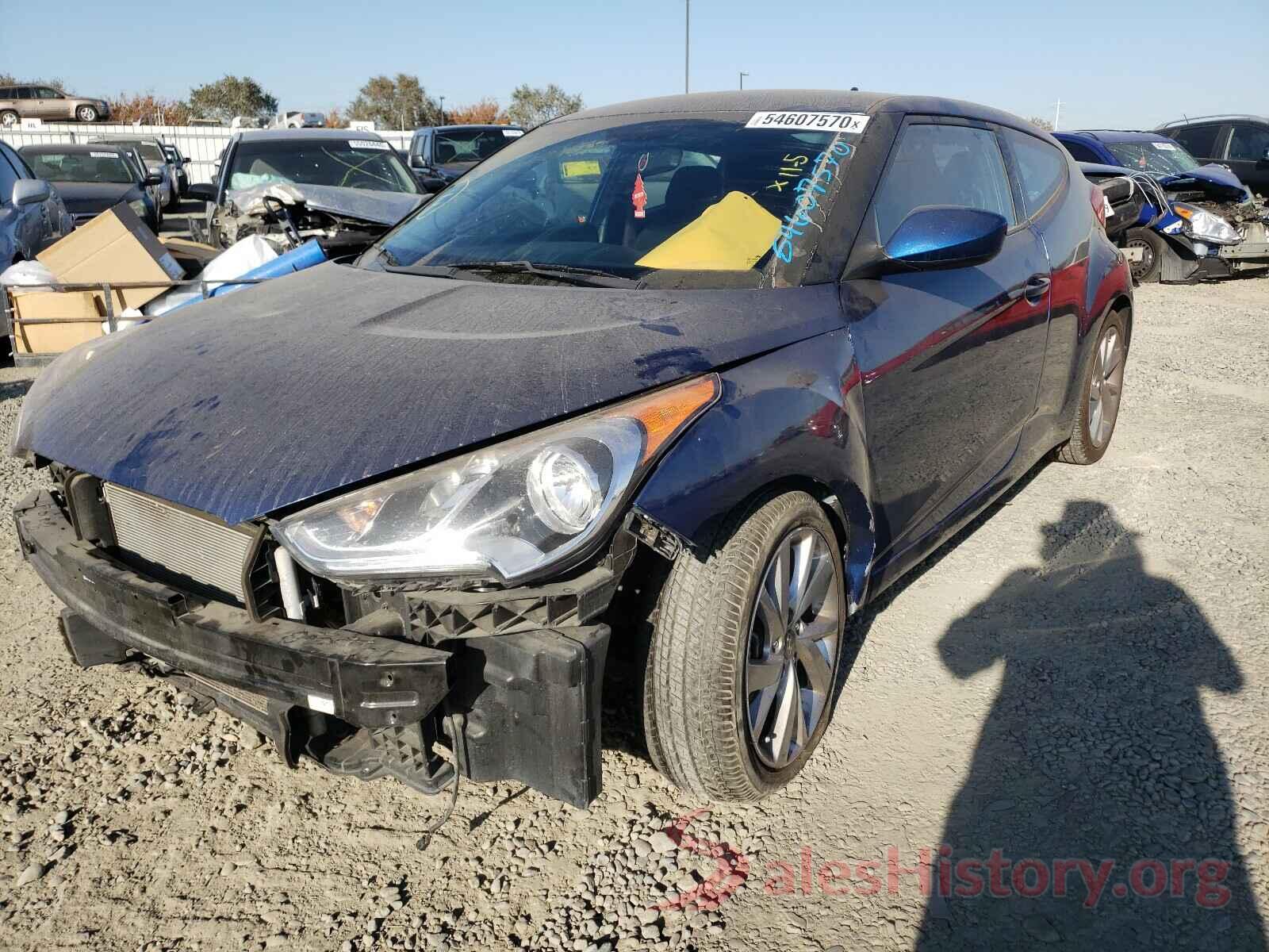 KMHTC6ADXHU307734 2017 HYUNDAI VELOSTER