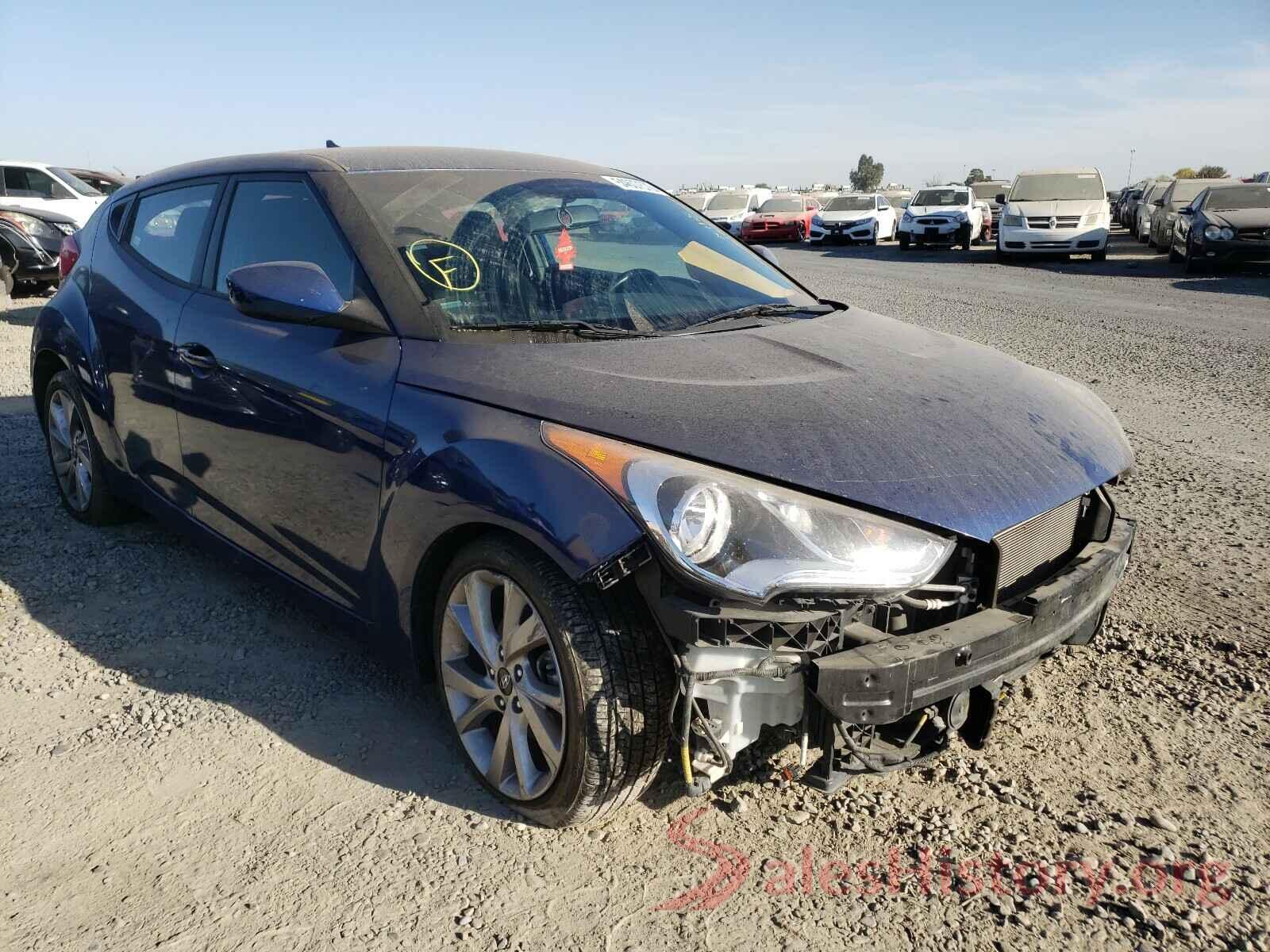 KMHTC6ADXHU307734 2017 HYUNDAI VELOSTER