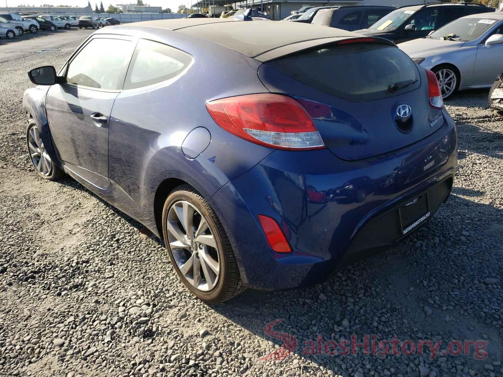 KMHTC6ADXHU307734 2017 HYUNDAI VELOSTER