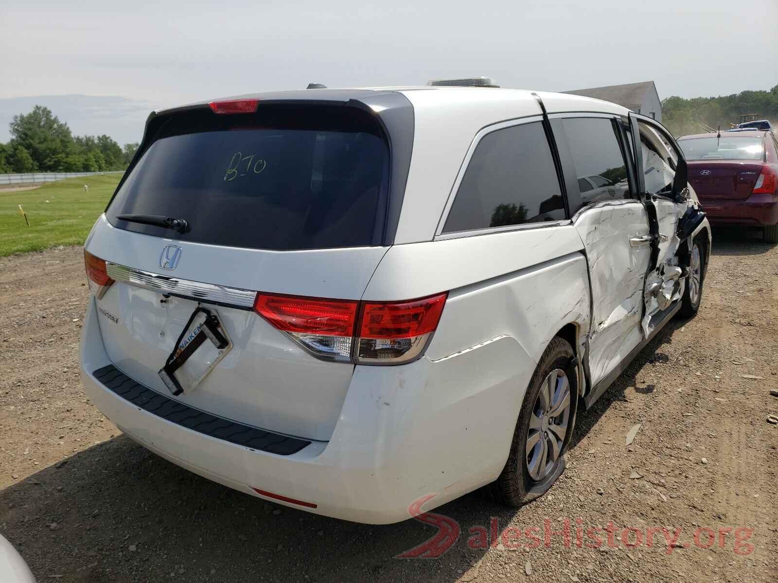 5FNRL5H60GB011824 2016 HONDA ODYSSEY