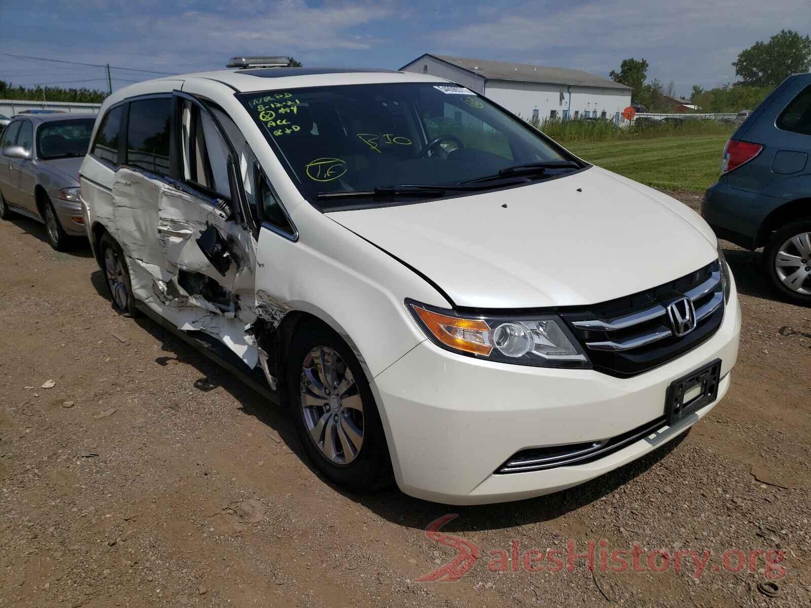 5FNRL5H60GB011824 2016 HONDA ODYSSEY