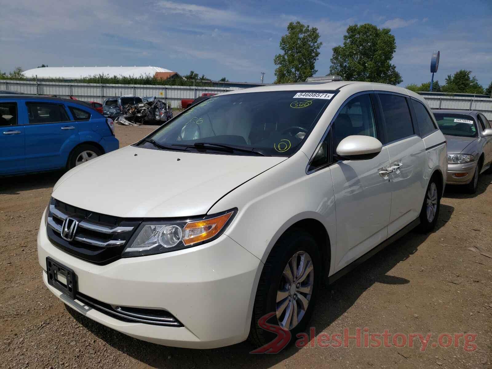 5FNRL5H60GB011824 2016 HONDA ODYSSEY