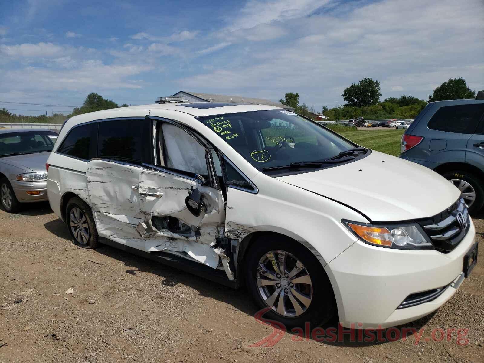 5FNRL5H60GB011824 2016 HONDA ODYSSEY