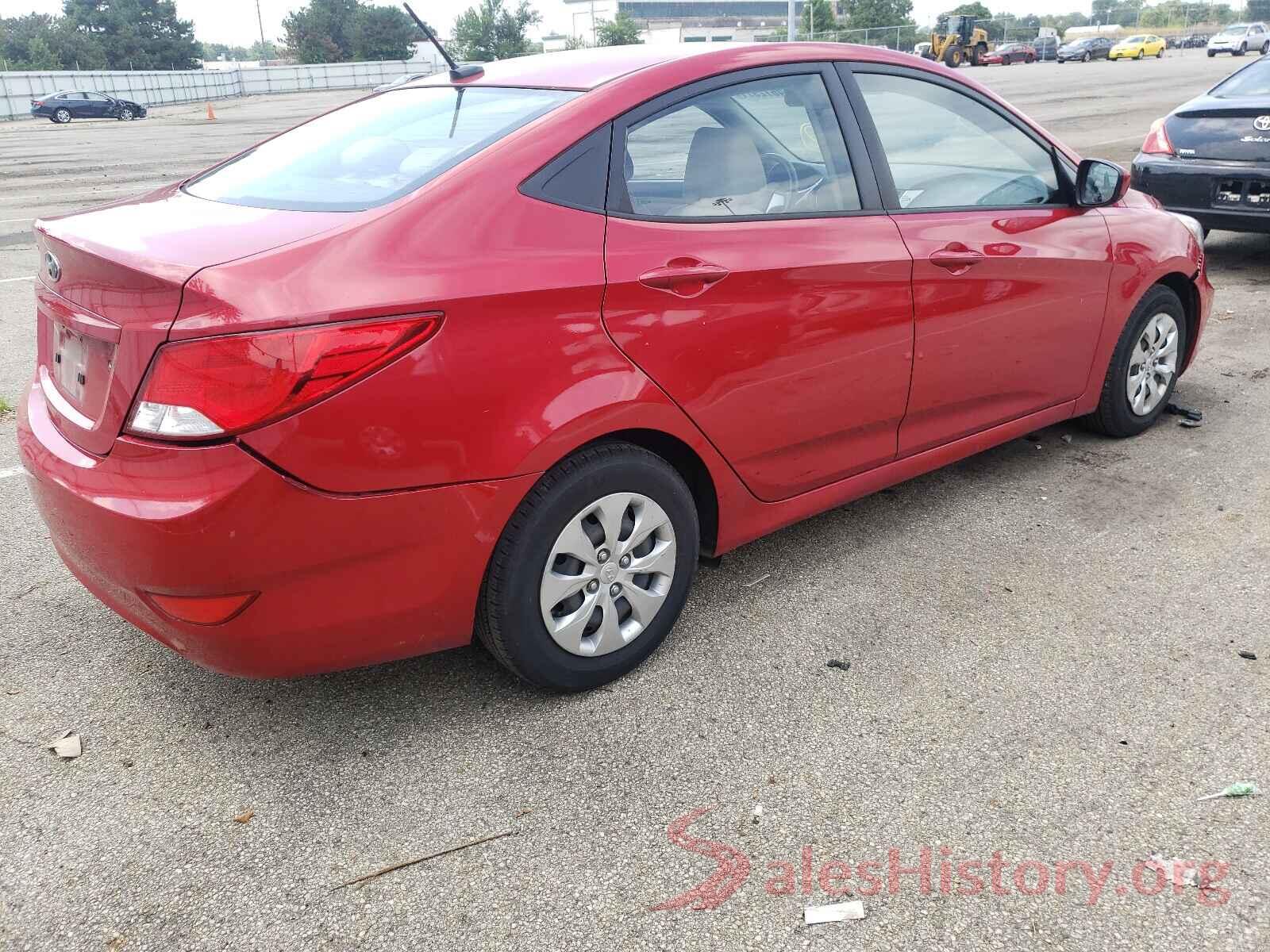 KMHCT4AE2GU051892 2016 HYUNDAI ACCENT