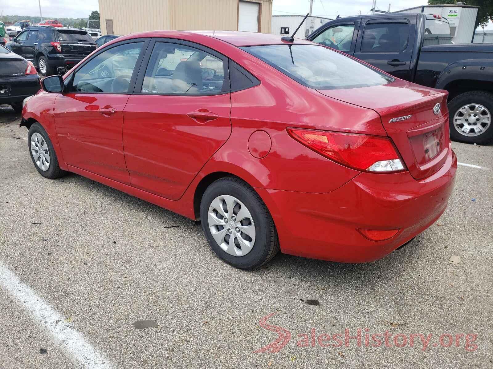 KMHCT4AE2GU051892 2016 HYUNDAI ACCENT