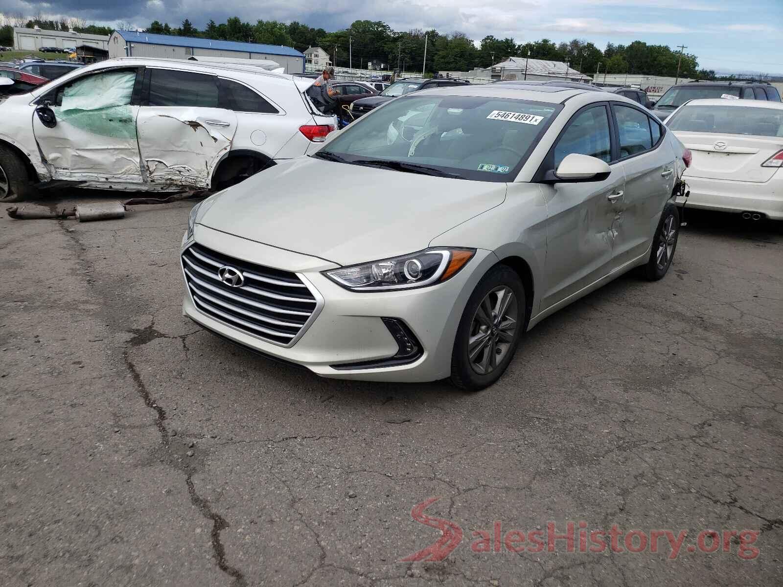 KMHD84LF6HU423022 2017 HYUNDAI ELANTRA