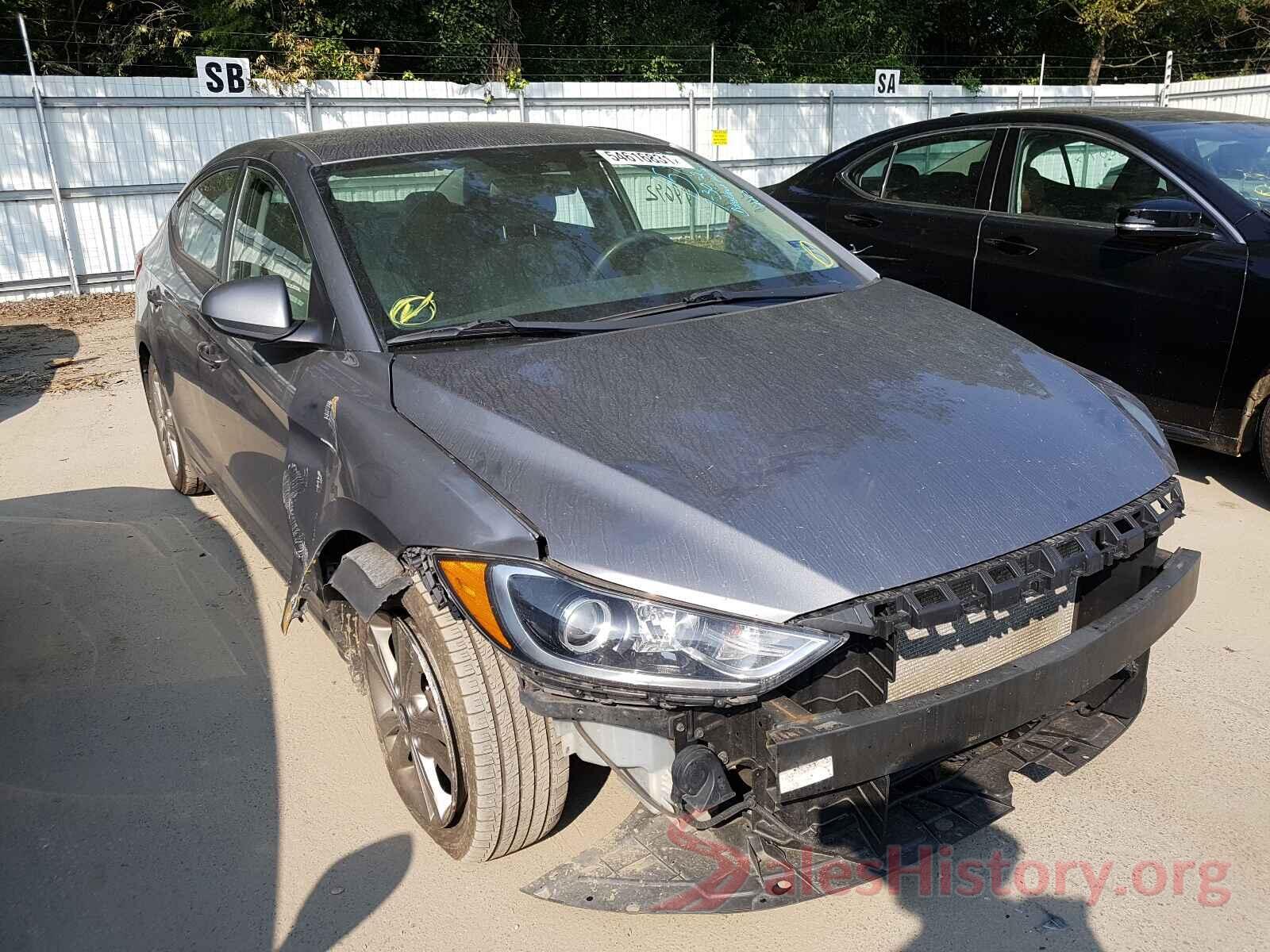 5NPD84LF9JH241691 2018 HYUNDAI ELANTRA