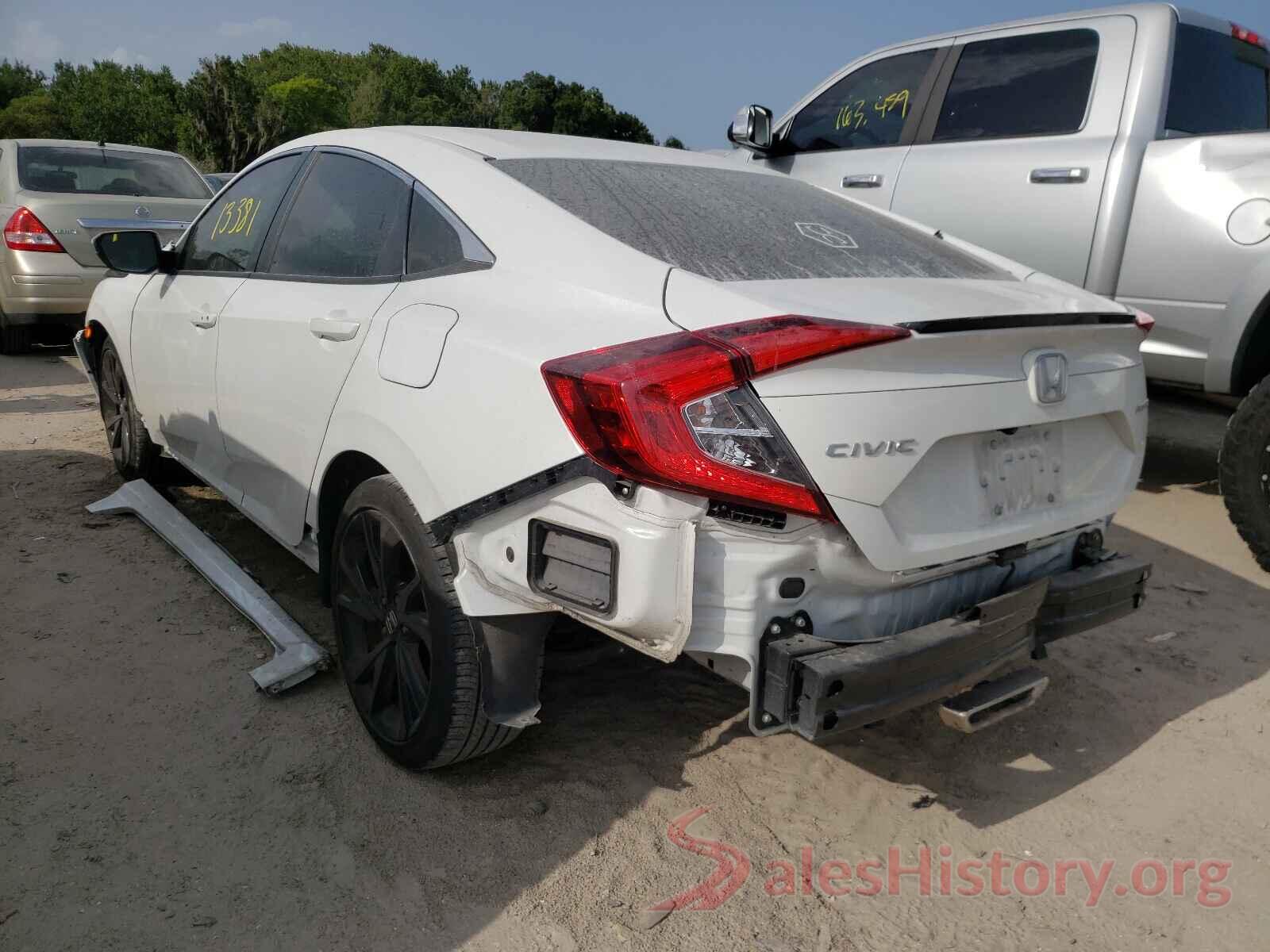 2HGFC2E81KH538444 2019 HONDA CIVIC