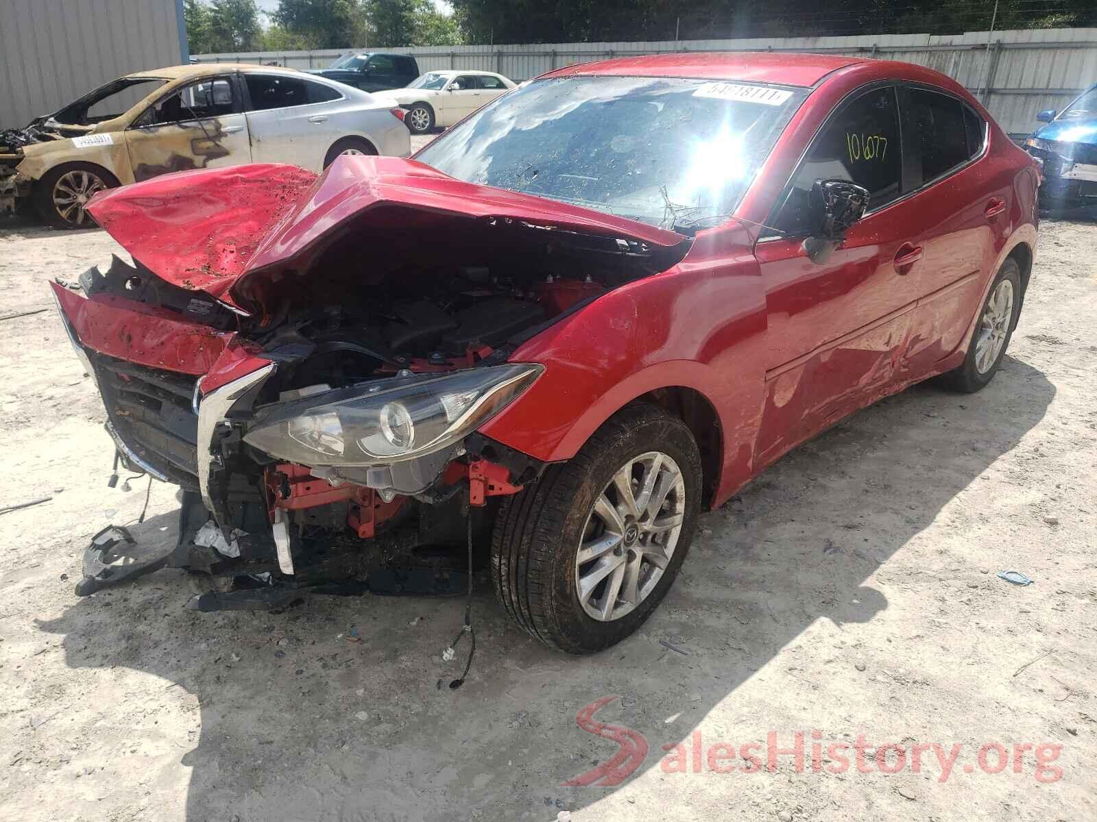 JM1BM1U70G1297933 2016 MAZDA 3