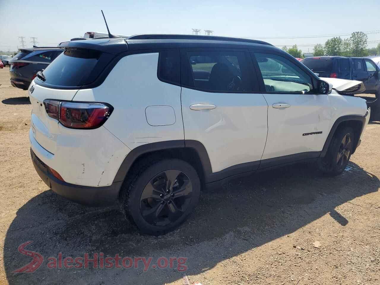 2019 JEEP COMPASS VIN 3C4NJDBB9KT674078, right side view