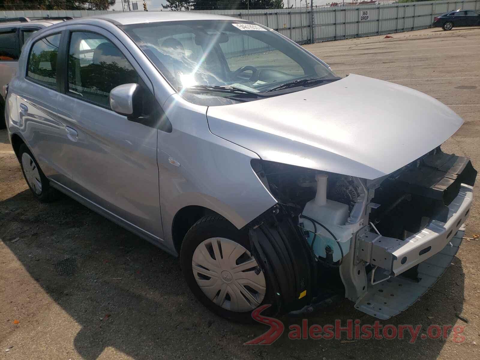 ML32AUHJ7MH004468 2021 MITSUBISHI MIRAGE