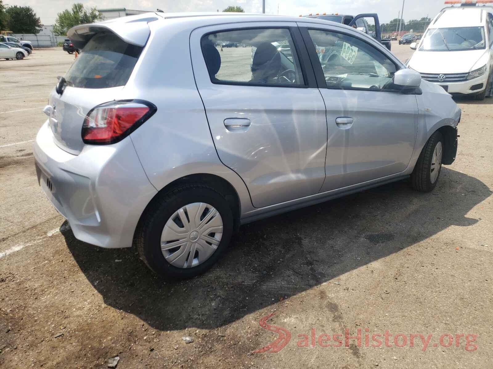 ML32AUHJ7MH004468 2021 MITSUBISHI MIRAGE