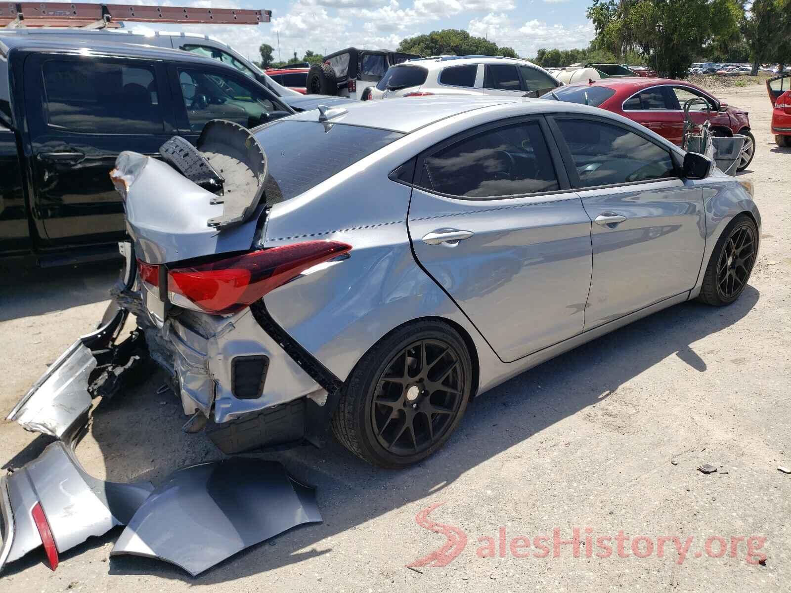 5NPDH4AE6GH705183 2016 HYUNDAI ELANTRA