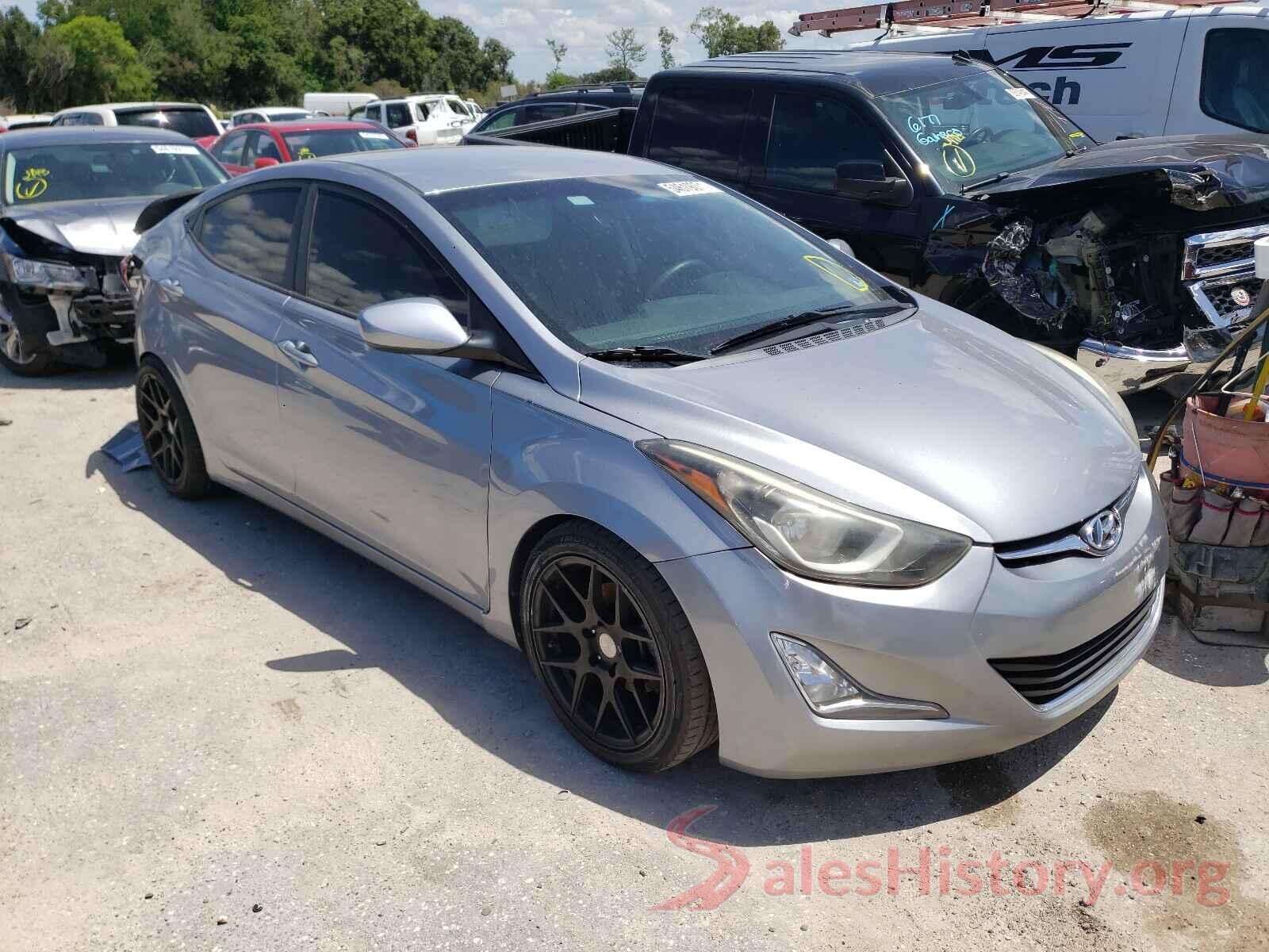 5NPDH4AE6GH705183 2016 HYUNDAI ELANTRA