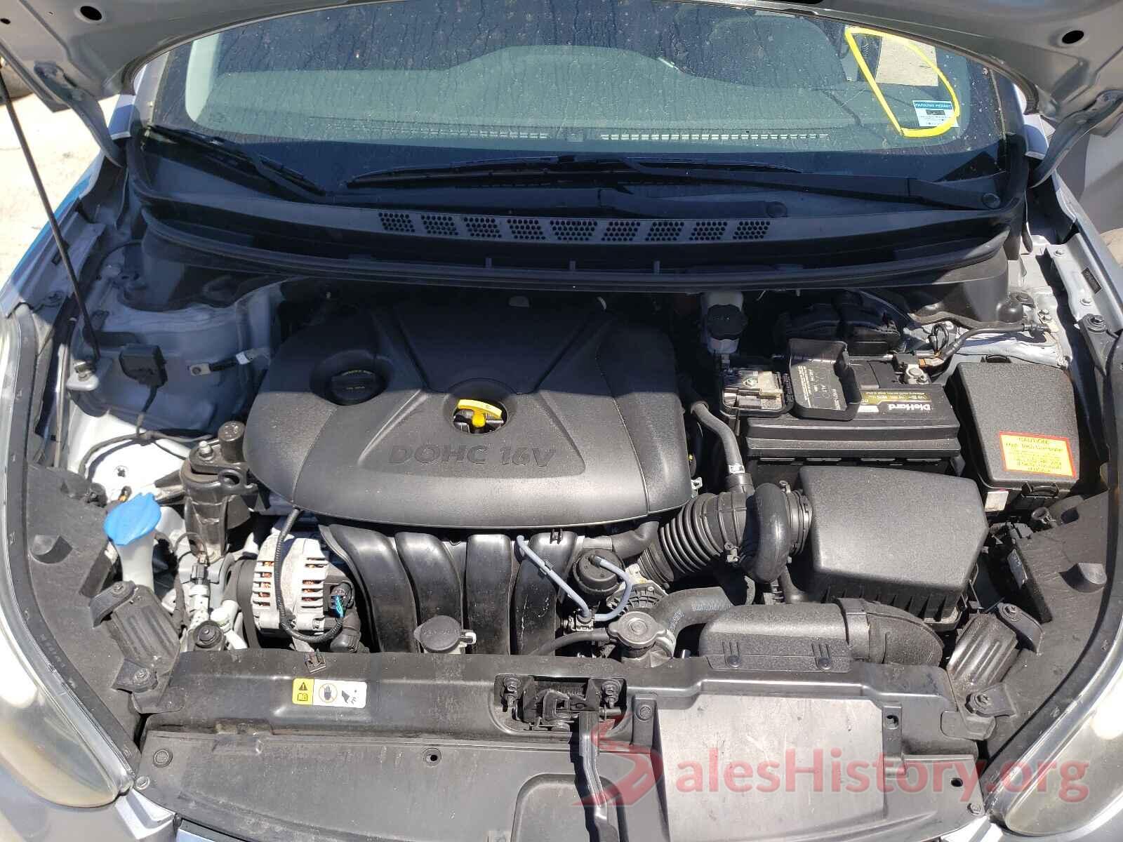 5NPDH4AE6GH705183 2016 HYUNDAI ELANTRA