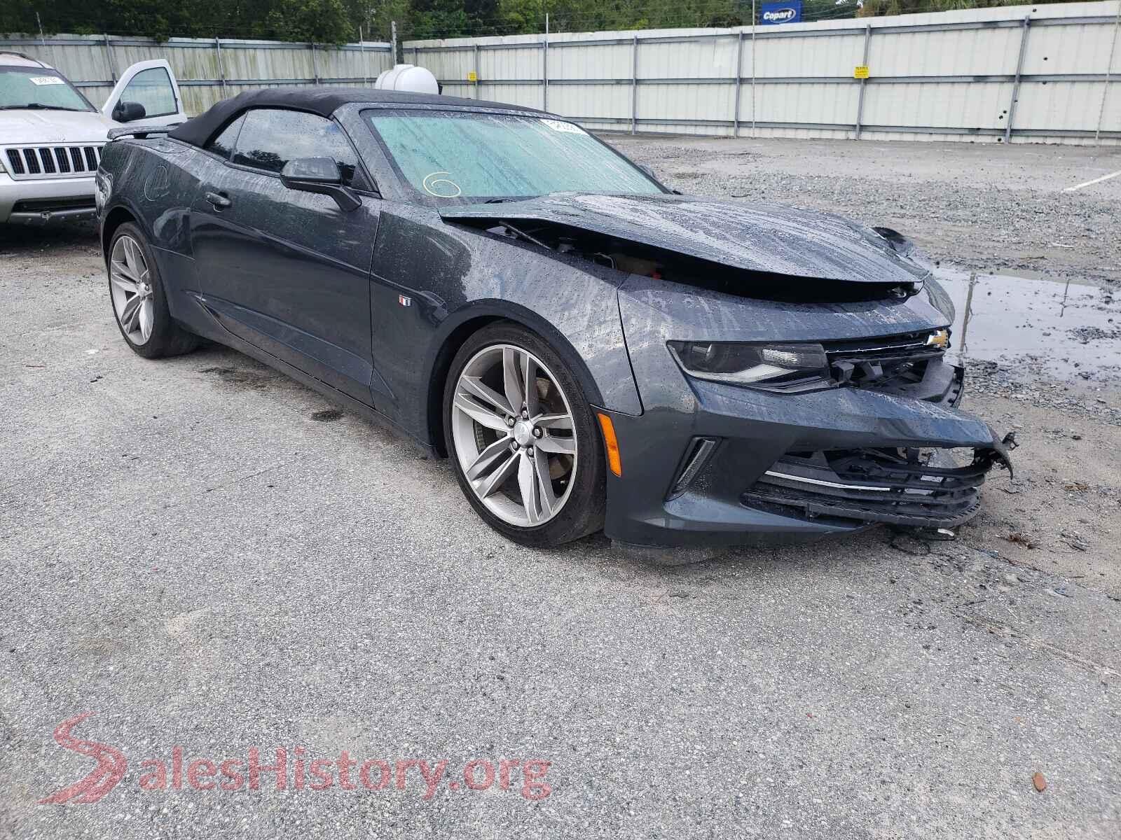 2018 CHEVROLET CAMARO VIN 1G1FB3DS3J0169781, auction photo