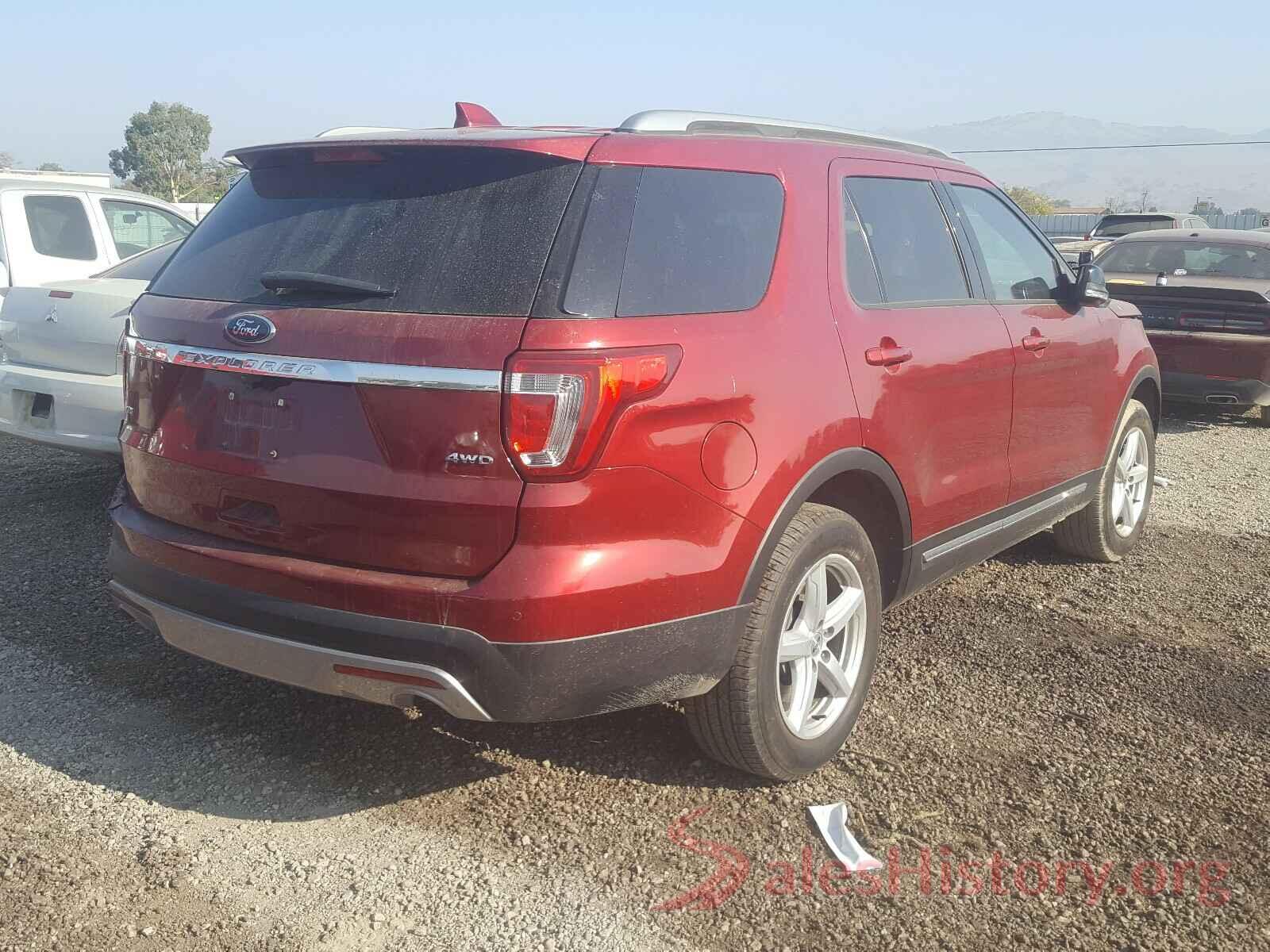 1FM5K8D85HGB40381 2017 FORD EXPLORER