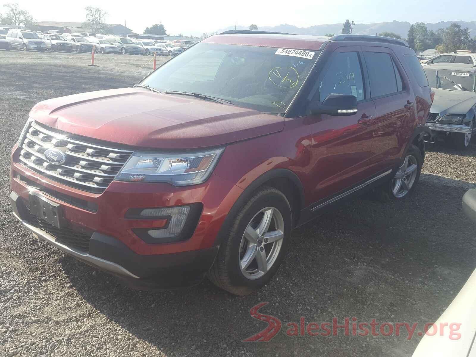 1FM5K8D85HGB40381 2017 FORD EXPLORER