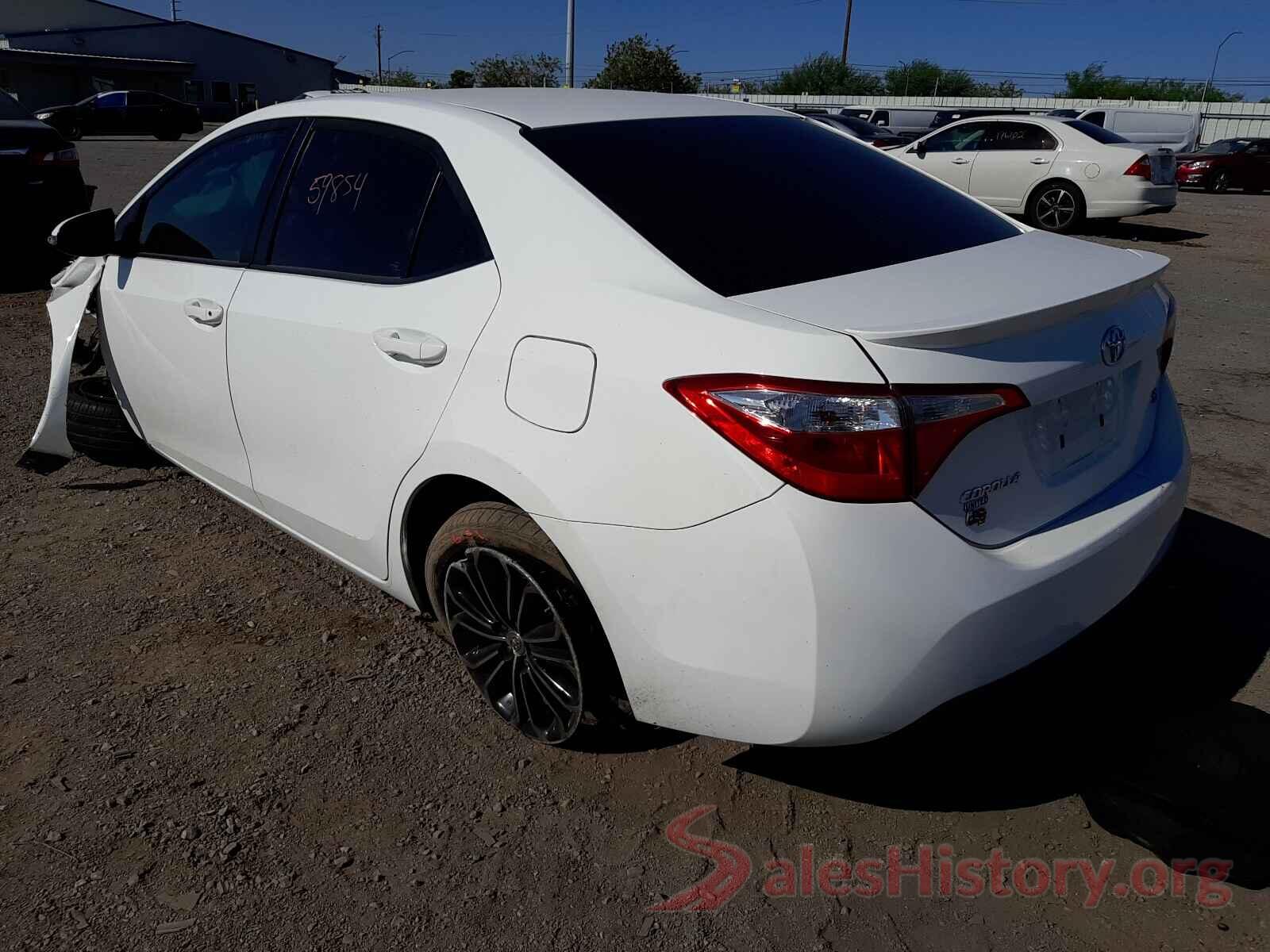 5YFBURHE9GP469864 2016 TOYOTA COROLLA