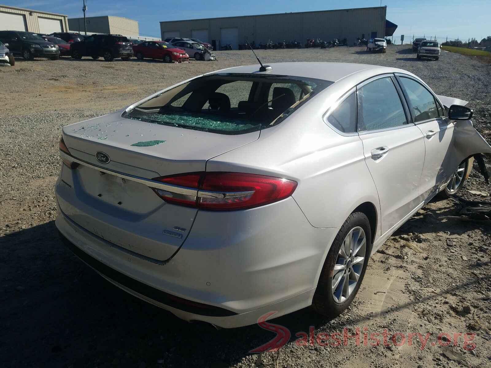 3FA6P0HDXHR291847 2017 FORD FUSION