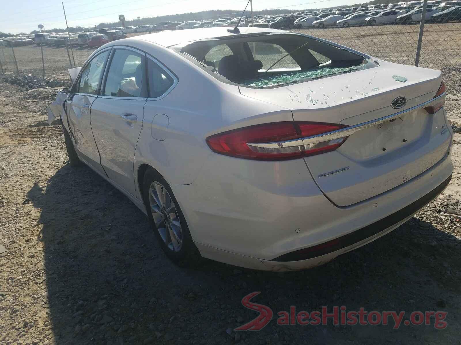 3FA6P0HDXHR291847 2017 FORD FUSION