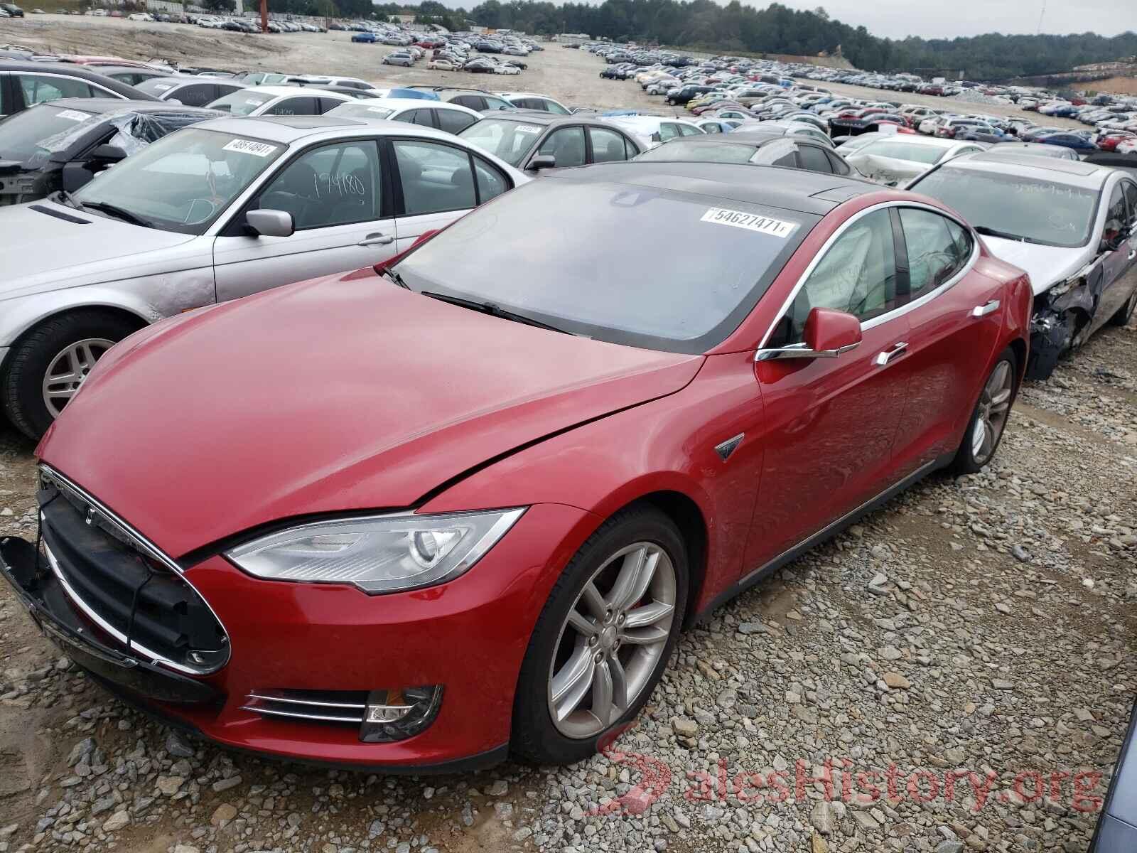 5YJSA1H2XEFP66215 2014 TESLA MODEL S