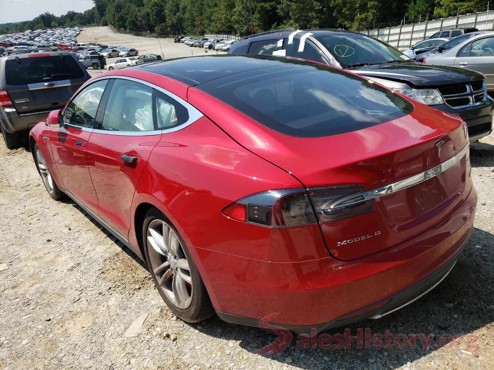 5YJSA1H2XEFP66215 2014 TESLA MODEL S