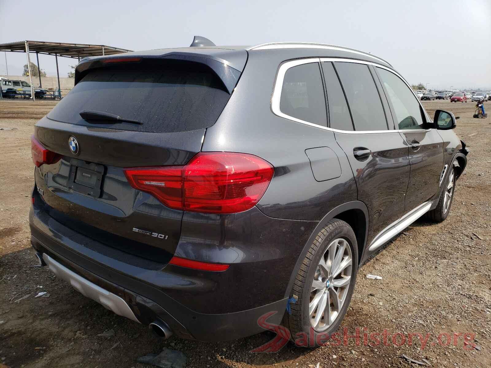 5UXTR7C5XKLE97242 2019 BMW X3