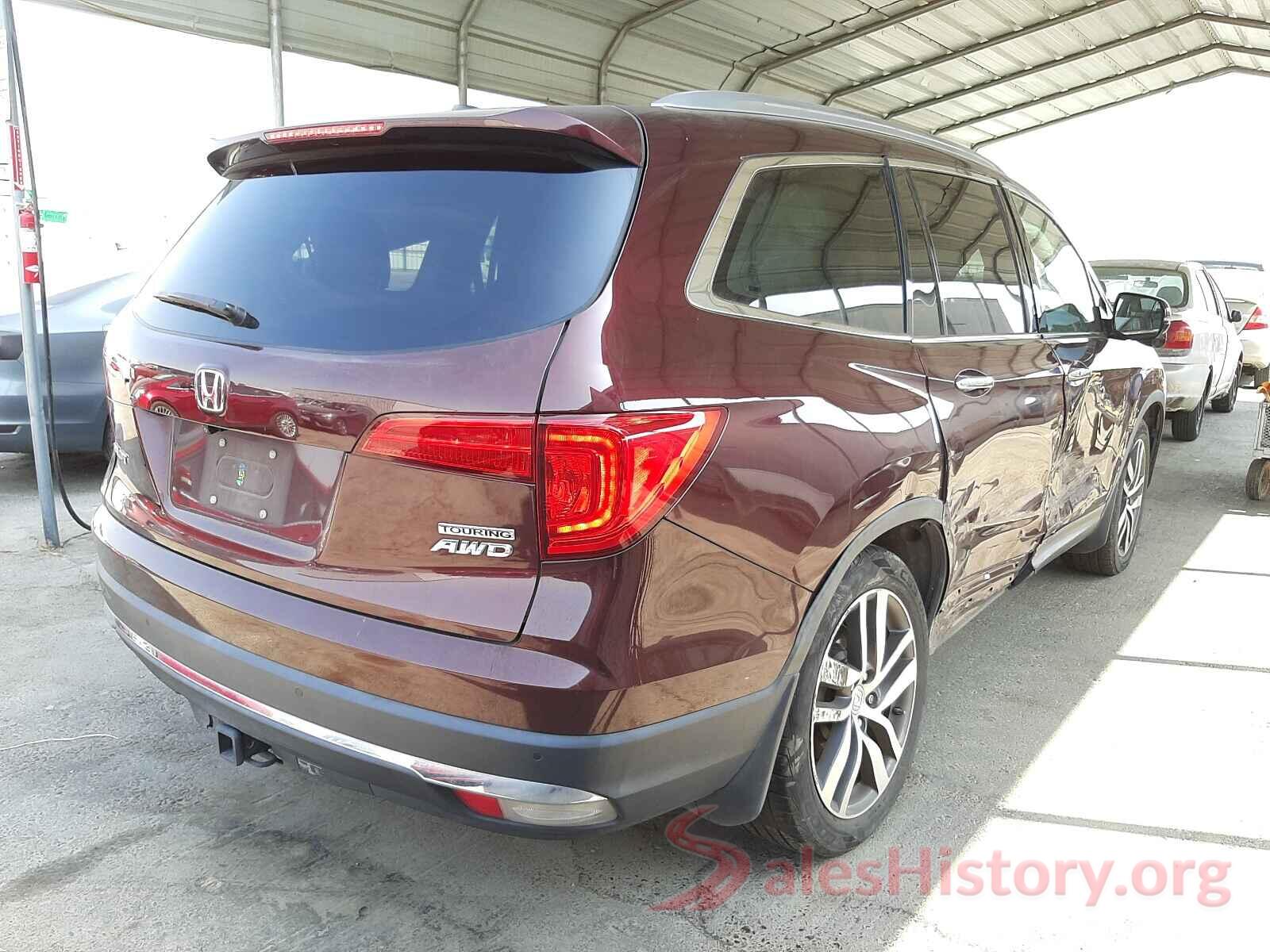 5FNYF6H97GB119358 2016 HONDA PILOT