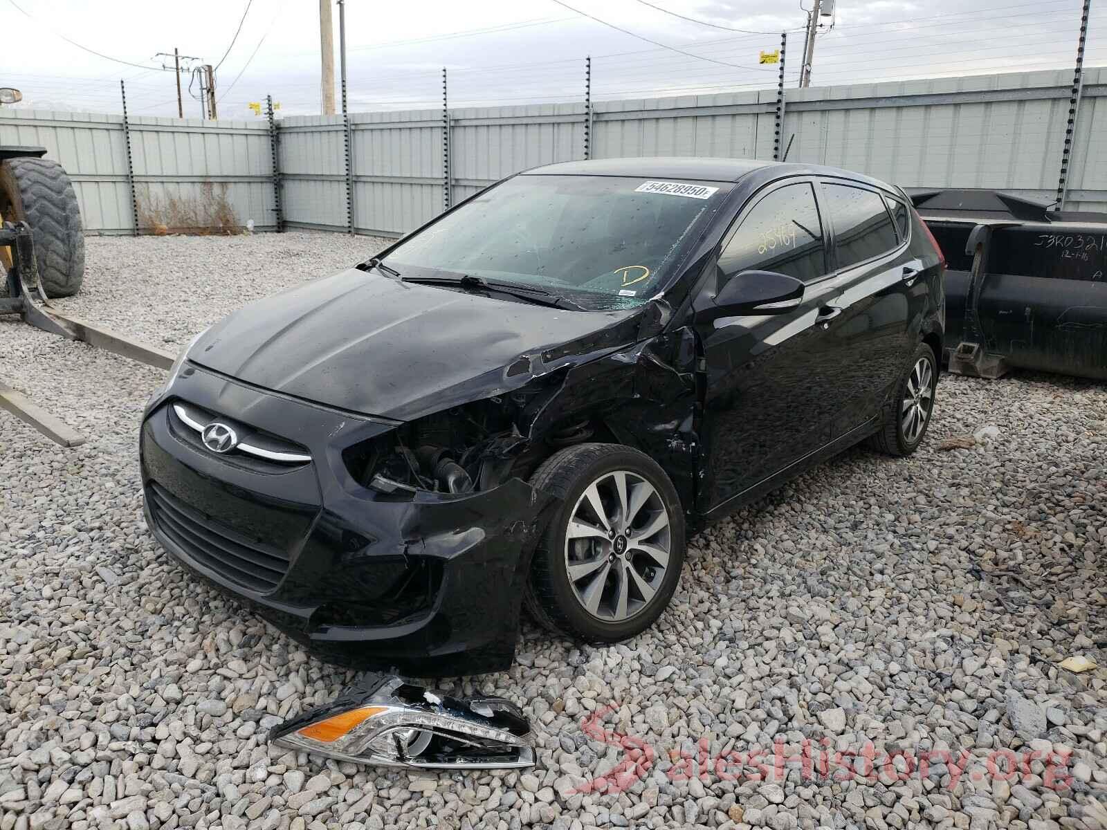 KMHCU5AE8HU353630 2017 HYUNDAI ACCENT