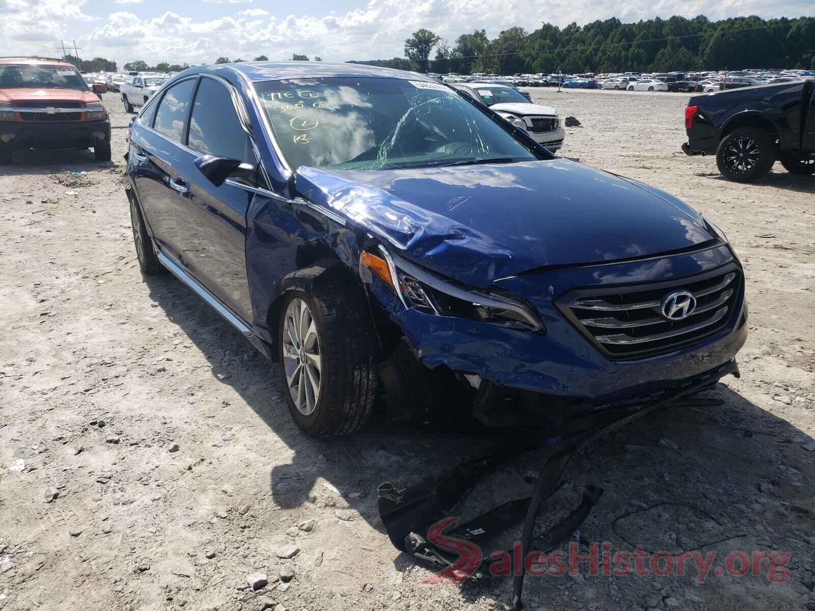 5NPE34AF2HH476207 2017 HYUNDAI SONATA