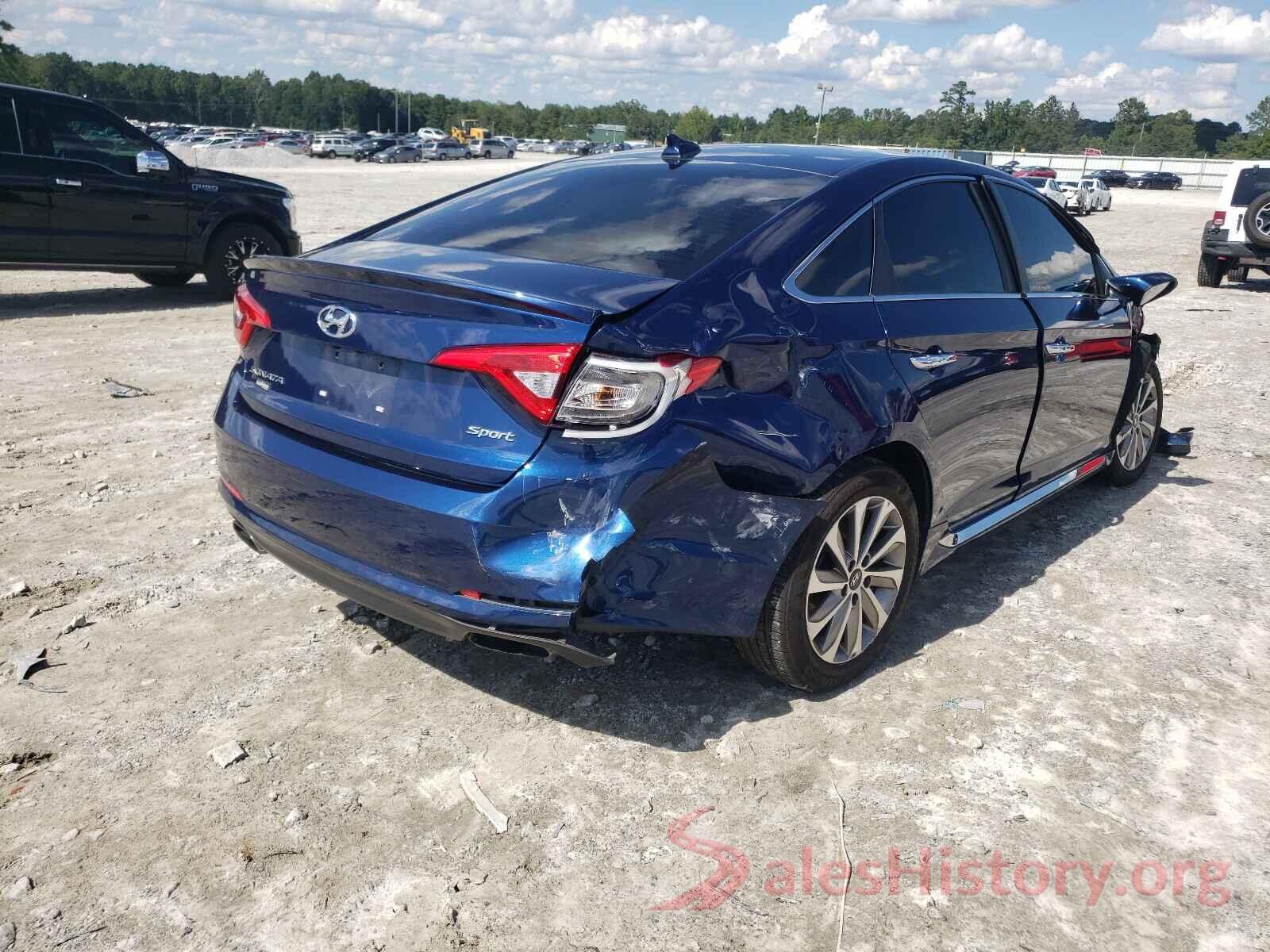 5NPE34AF2HH476207 2017 HYUNDAI SONATA