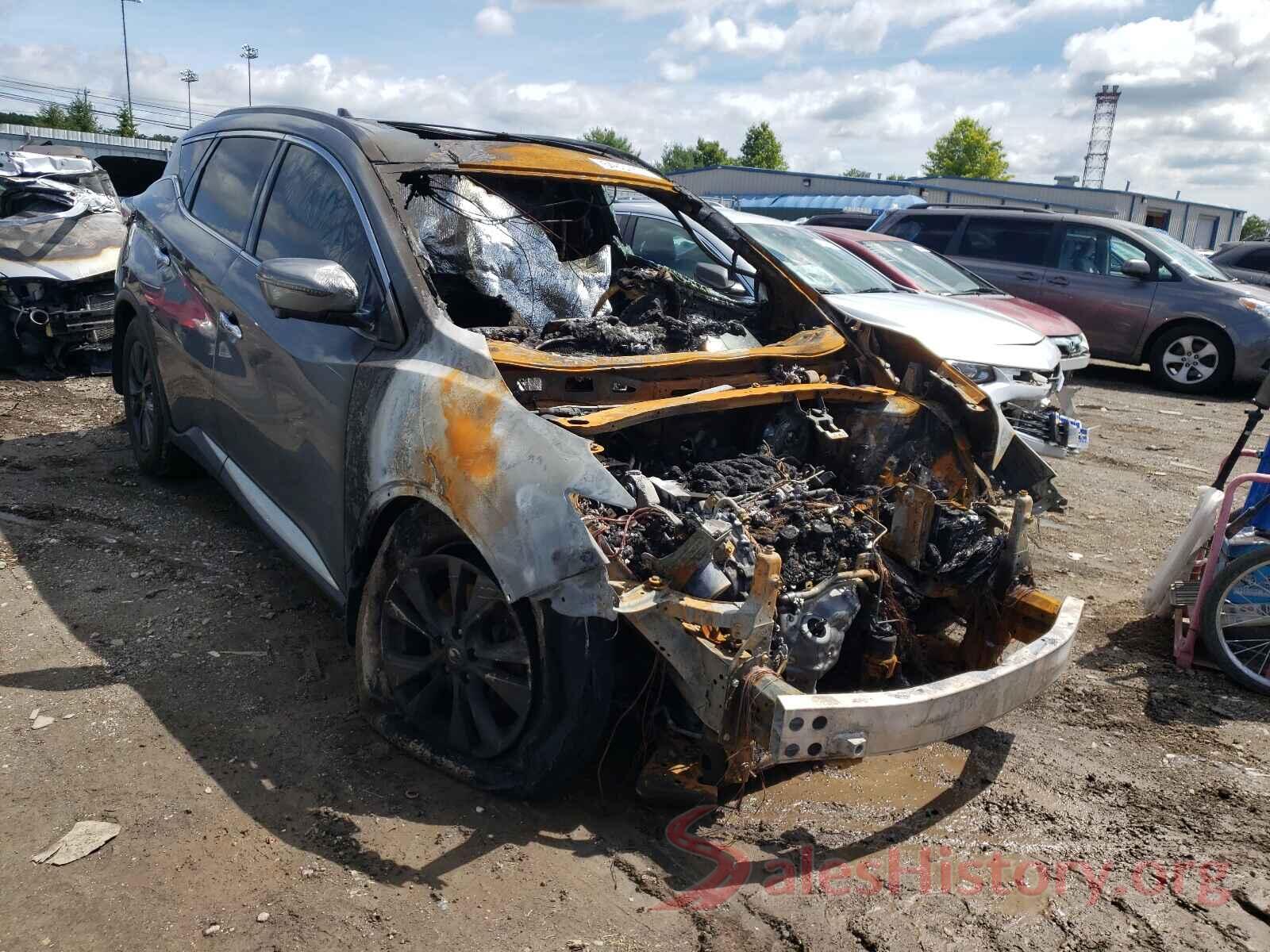 5N1AZ2MHXJN127876 2018 NISSAN MURANO