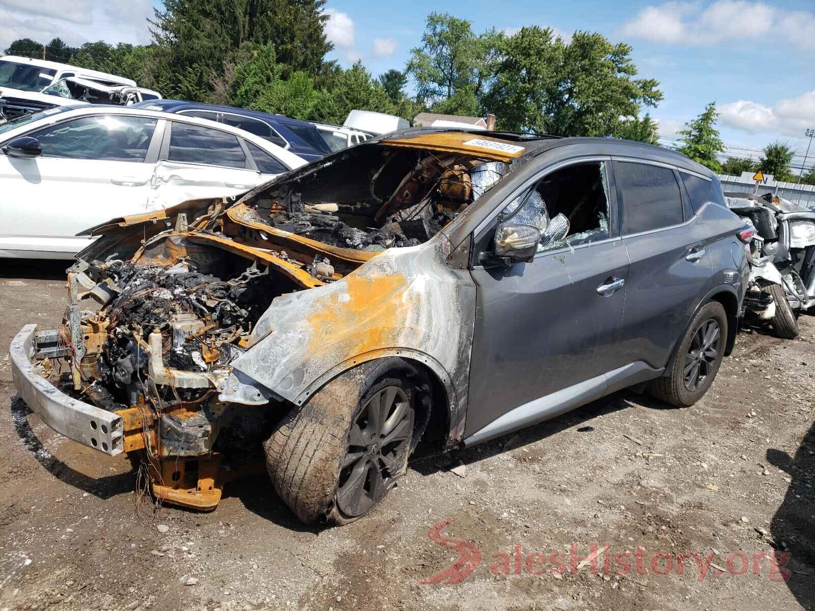 5N1AZ2MHXJN127876 2018 NISSAN MURANO