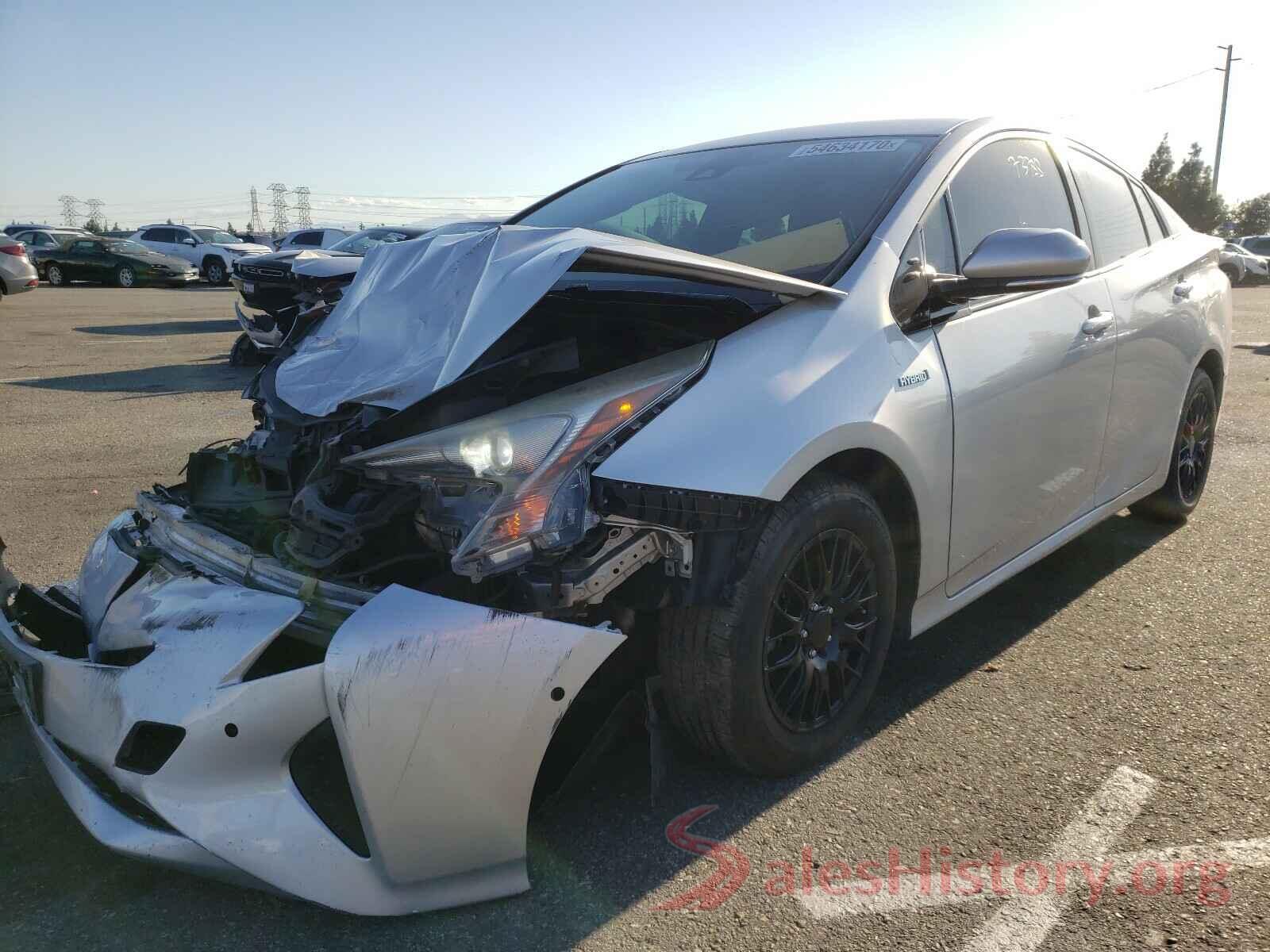 JTDKBRFU4H3558865 2017 TOYOTA PRIUS